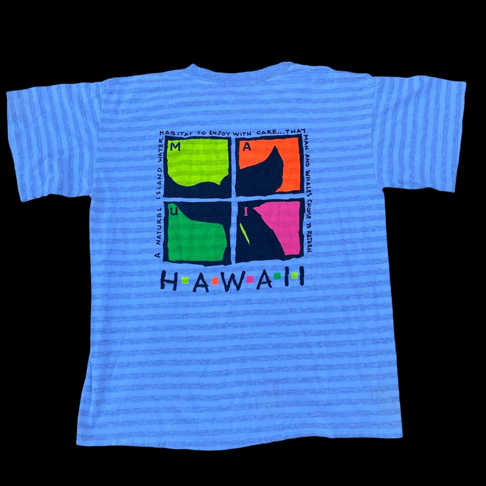 Vintage 90s Hawaii Habitat Shirt Single Stitch